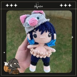 Amigurumi Inosuke - Demon Slayer