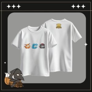 Camiseta Puffles Animais