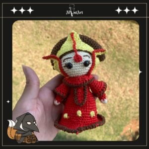Amigurumi Rainha Padmé - Star Wars