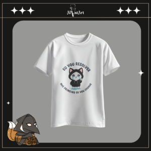 Camiseta “Eu vou resolver, mas primeiro eu vou chorar”