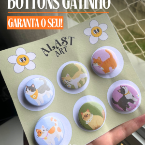 Bottons de gatinho - 32mm