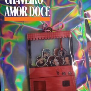 Chaveiro Amor Doce em Acrílico